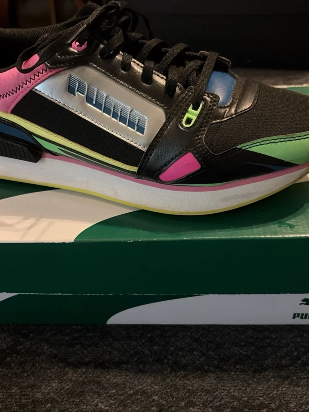 Puma blocking black